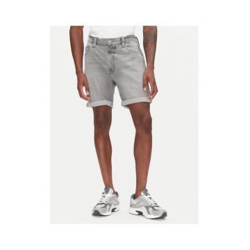 Pantaloni scurti din denim barbati  112363904 - Bumbac - Gri - Gri
