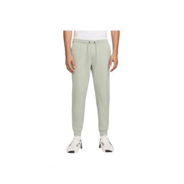 Pantaloni sport barbati  Dri-FIT FZ0975 - poliester/bumbac - gri