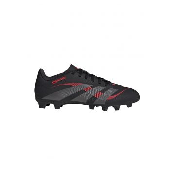 Pantofi cu imprimeu pentru fotbal Predator - Negru/Gri inchis