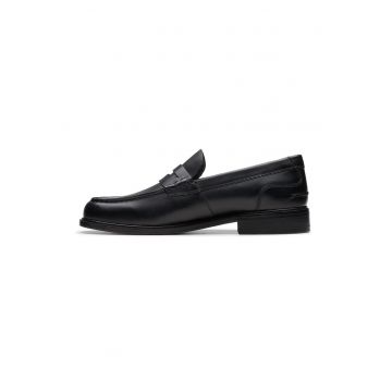 Pantofi loafer din piele Craft James - Negru