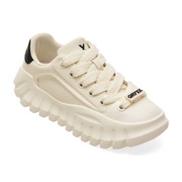 Pantofi sport GRYXX albi, 2501, din piele naturala