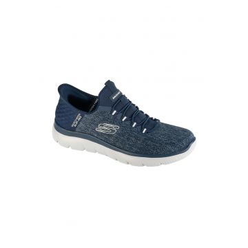 Pantofi sport -  Slip-Ins: Summits - Key Pace 232469 - Albastru marin