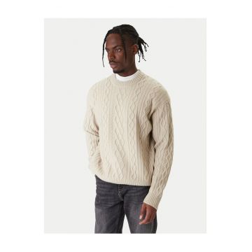 Pulover barbati  bej -