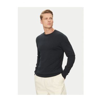 Pulover barbati -  matase - bleumarin -