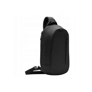 Rucsac  Sportswear Commute Sling 8L - negru - dimensiuni 23x38x13cm - din materiale reciclate