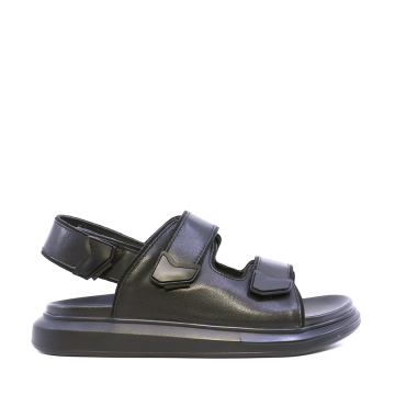 Sandale bărbați Luca di Gioia negre  din piele  3911BS798N