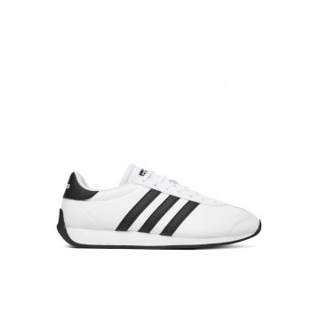 Tenisi barbati -  din piele ecologica - alb