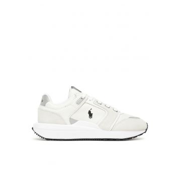 Tenisi barbati  piele naturala - alb