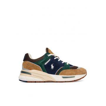 Tenisi barbati  piele naturala - culoare maro