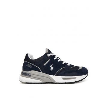 Tenisi de barbati  piele naturala - albastru