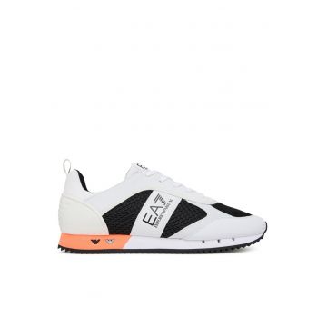 Tenisi pentru barbati -  Piele ecologica - Alb