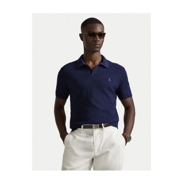 Tricou barbati -  bumbac - bleumarin clasic