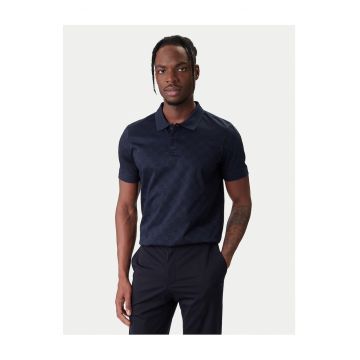 Tricou barbati -  bumbac - bleumarin - stil clasic