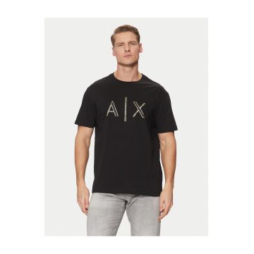 Tricou Barbati -  Bumbac - Negru -