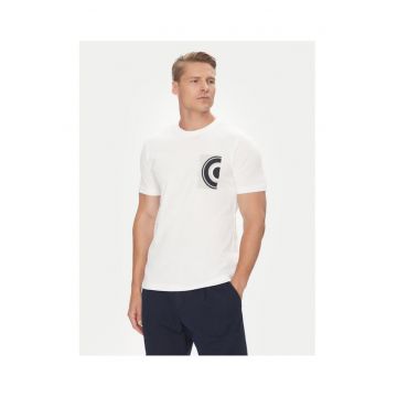 Tricou barbati  C5 21460.2120 - Bumbac - Alb - Alb