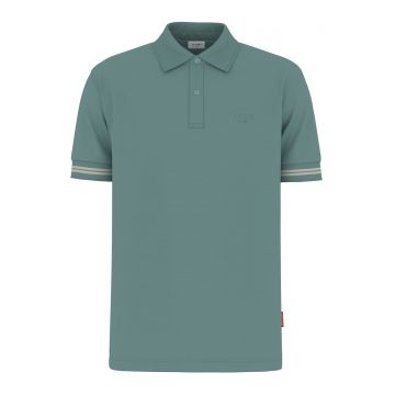 Tricou barbati  verde - bumbac