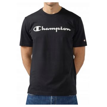 Tricou cu imprimeu logo - Negru