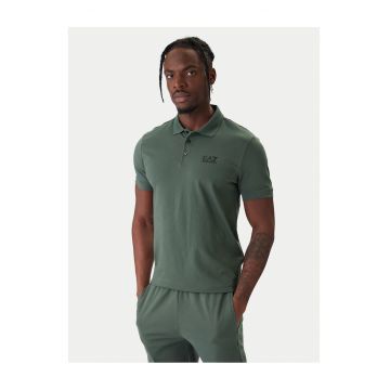 Tricou  pentru barbati - verde - bumbac si elastan - Verde