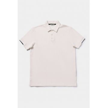Tricou polo uni - Alb murdar