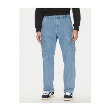 Blugi barbati -  Stonewash - albastru - denim