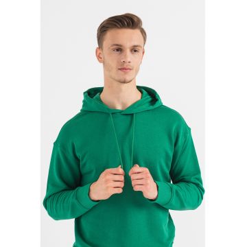 Hanorac de bumbac - Verde englez