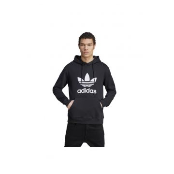 Hanorac sport barbati -  Adicolor Classics Trefoil - negru - bumbac