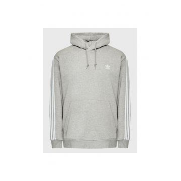 Hanorac sport pentru barbati -  gri - 70% bumbac - 30% poliester reciclat