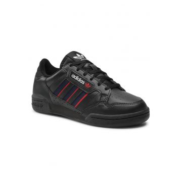 i Adidas unisex copii - piele ecologica - negru -
