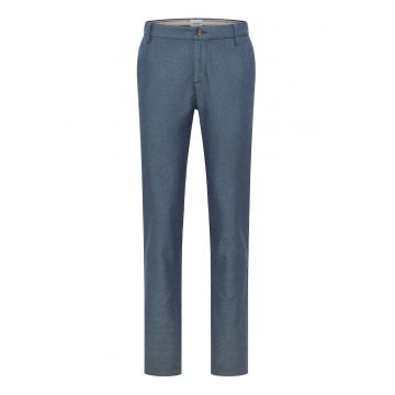 Pantaloni chino barbati  albastri - bumbac