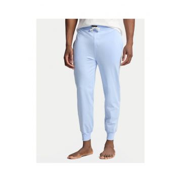 Pantaloni de Pijama barbati  albastru deschis -