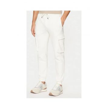 Pantaloni de trening cargo cu talie ajustabila