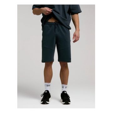 Pantaloni scurti cu buzunare laterale - Gri inchis - Gri inchis