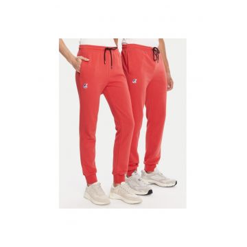 Pantaloni sport barbati  rosu - de trening