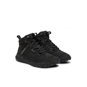 Pantofi barbat -  piele naturala - negru - Negru