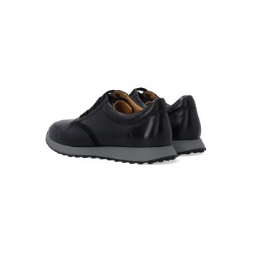 Pantofi casual din piele cu profil jos