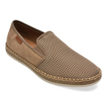 Pantofi RIEKER gri, B5265, din material textil