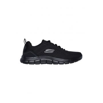 Pantofi sport din material textil Track Leshur - Negru