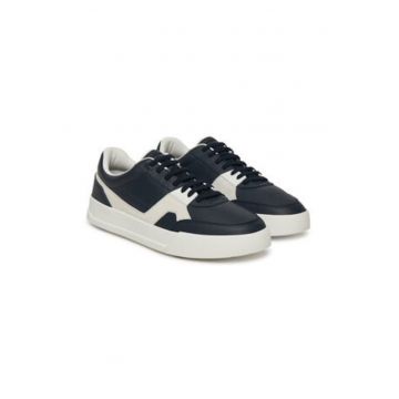 Tenisi barbatesti -  305552648 - piele naturala - bleumarin/alb