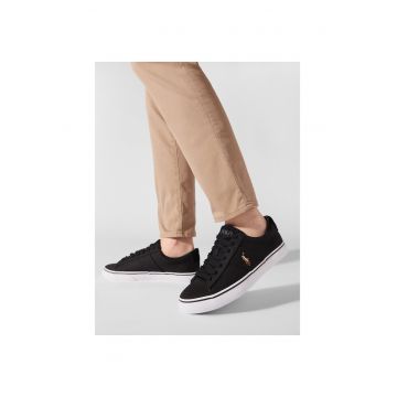 Tenisi barbati -  textil - negru
