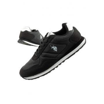 Tenisi  negri - piele - Negru