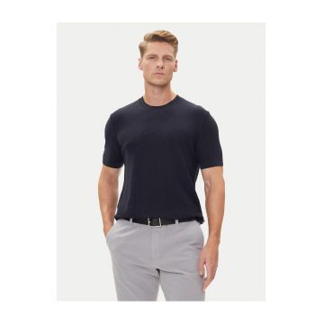 Tricou barbat -  bleumarin - din bumbac 100%