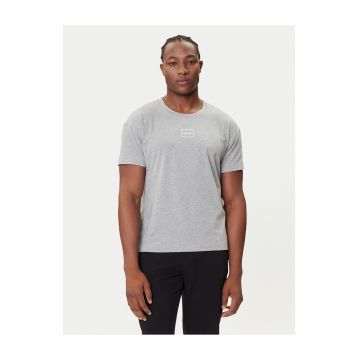Tricou barbat  gri - bumbac