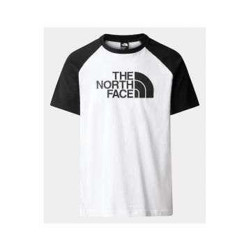 Tricou barbati  alb - bumbac -