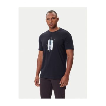 Tricou Barbati -  Bleumarin - Bumbac -