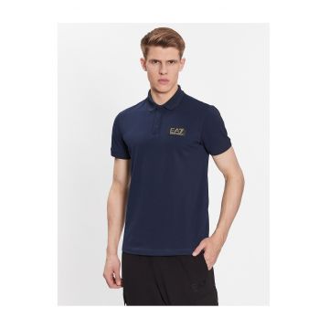 Tricou barbati -  bumbac - bleumarin -