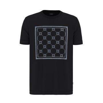 Tricou barbati -  negru - 100% bumbac - 65875 - Negru