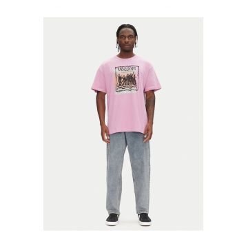 Tricou barbati  roz - bumbac