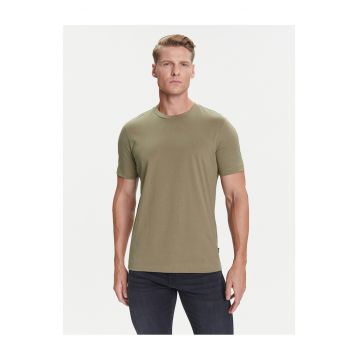 Tricou barbati  verde - bumbac -