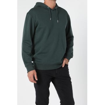 Hanorac regular fit cu model uni Hanorac regular fit cu model uni