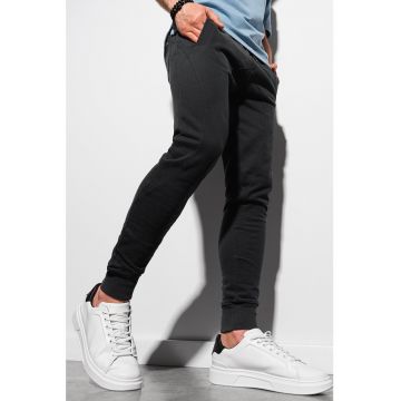 Pantaloni sport conici cu snur de ajustare